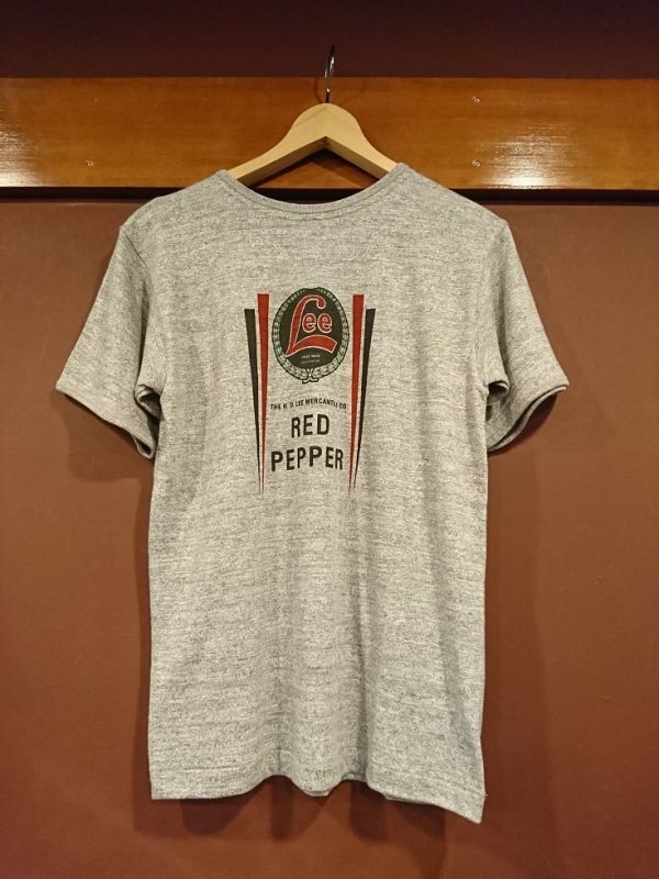 ウエアハウス×リー コラボレーションTシャツ RED PEPPER - デルボマーズ