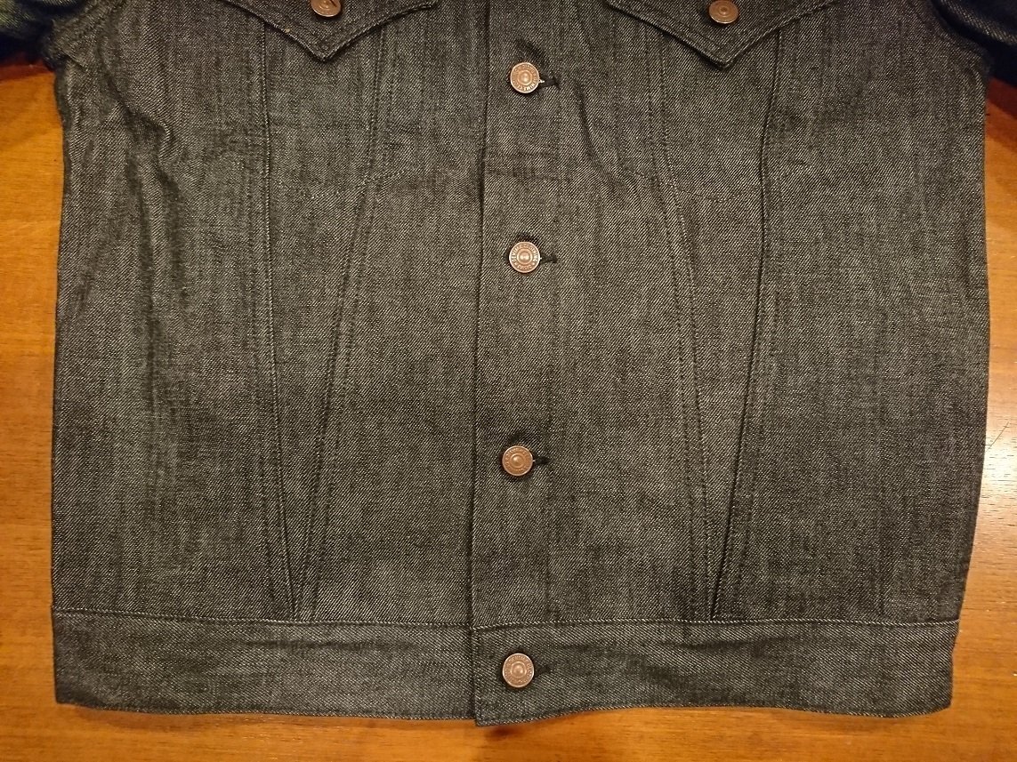 DENIME ドゥニーム ブラックデニムジャケット 3RD TYPE